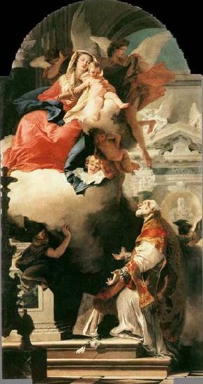 Giovanni Battista Tiepolo The Virgin Appearing to St Philip Neri Sweden oil painting art